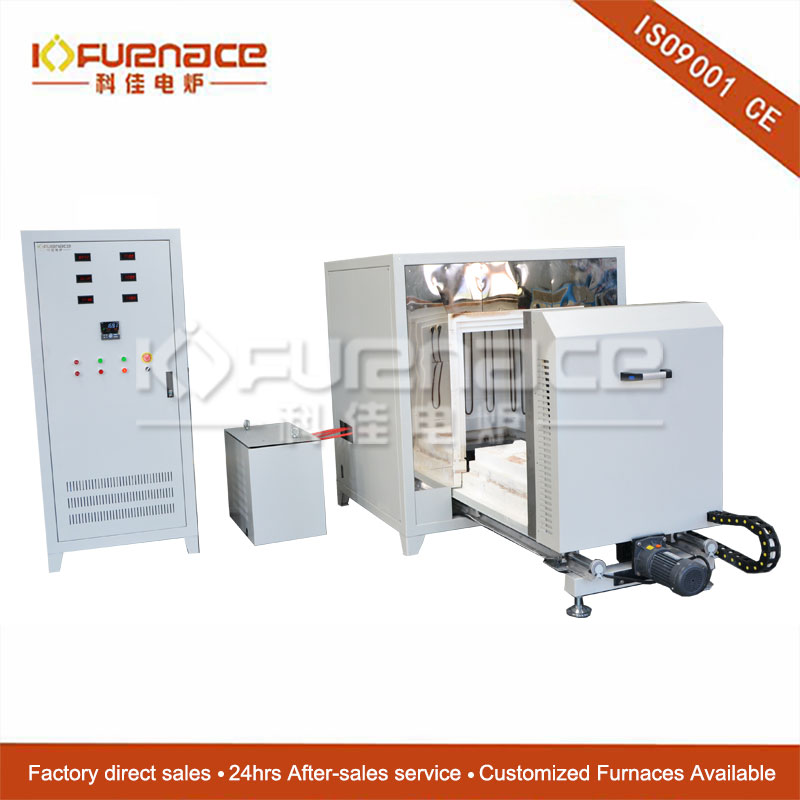 KJ-M1700-T216L Electric trolley furnace
