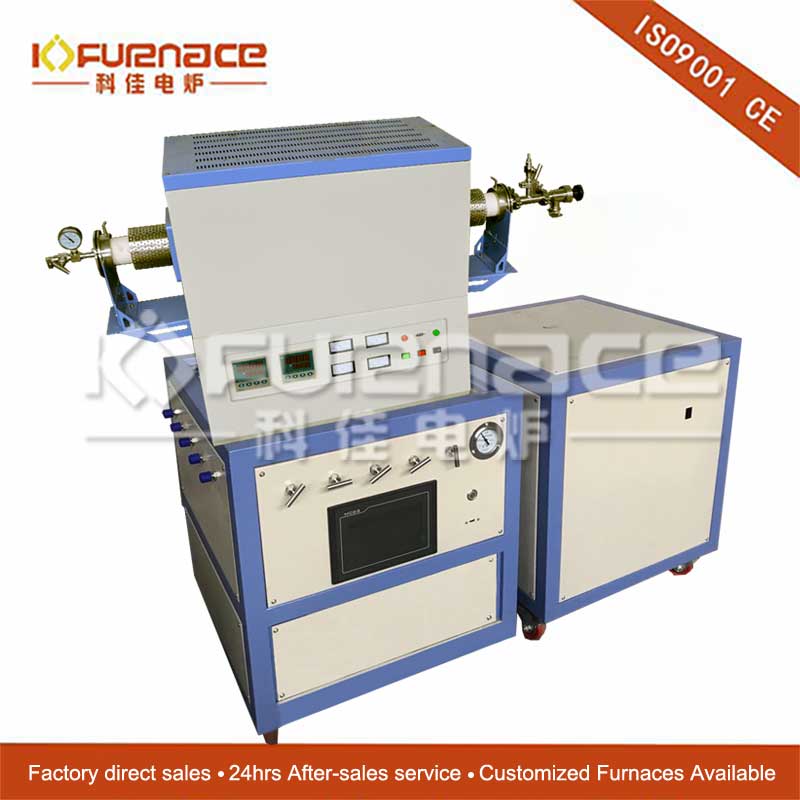 three-temperature zone tube furnace CVD system
