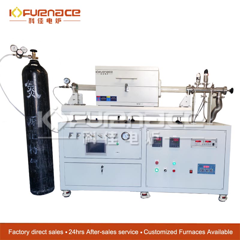 Dual temperature zone slide type CVD System