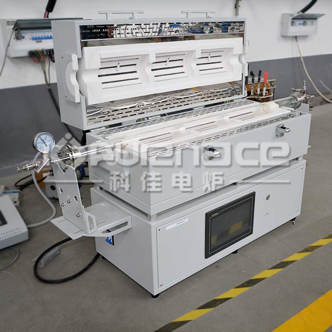 KJ-T1200 3-Zones Tube Furnace