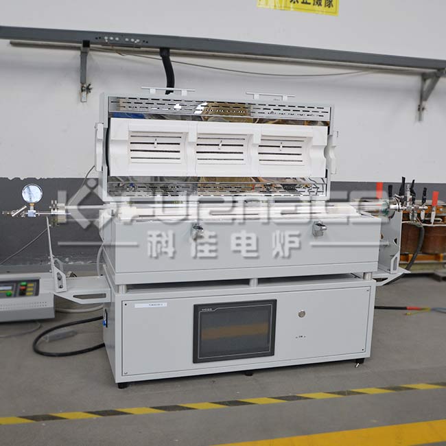 KJ-T1200 3-Zones Tube Furnace