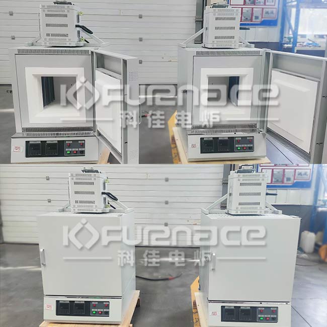 KJ-M1700-12LF Chamber furnace with waste gas combustion treatment