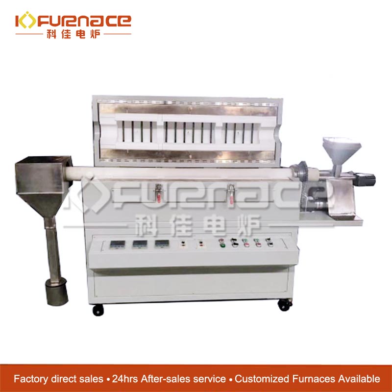 New type rotary tube furnace