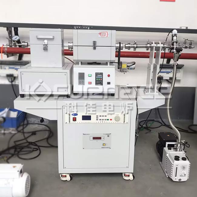 Plasma RF Rotary Tube Furnace System for Surface Thin Film Deposition