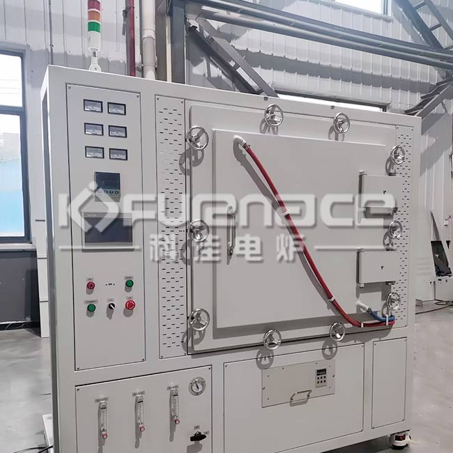 KJ-A1900-80LZ High temperature graphite box atmosphere furnace