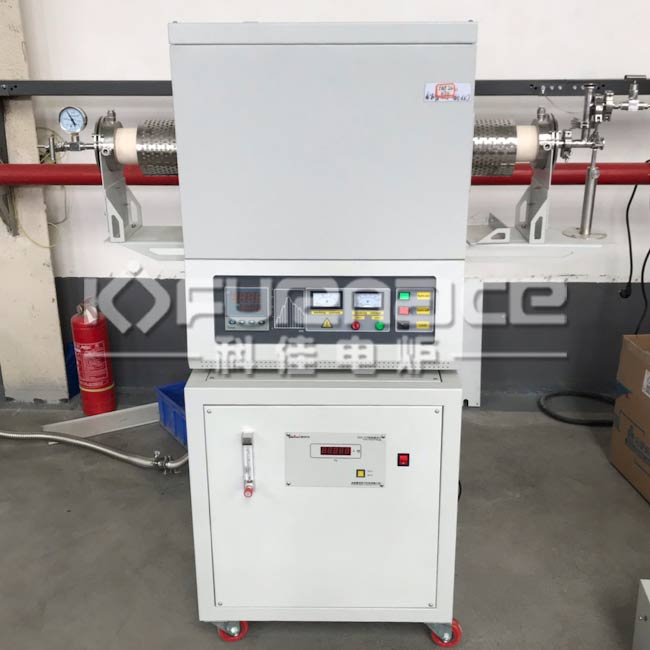 Rotary tilt tube furnace