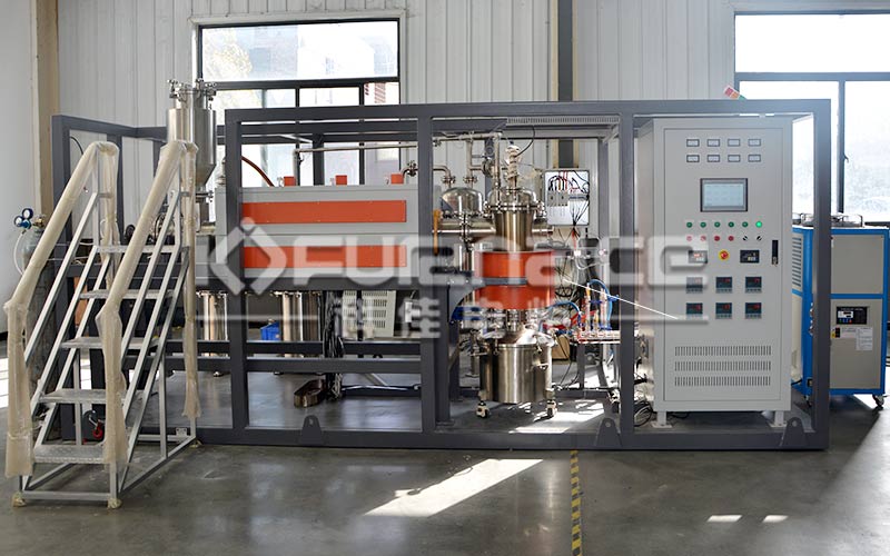 Photos of Biomass Pyrolysis Laboratory Apparatus 