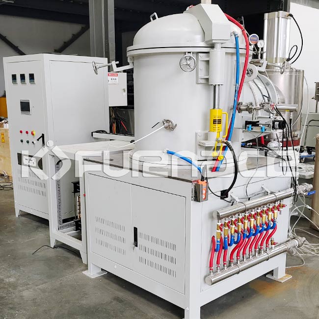 Vertical vacuum carbon tube furnace