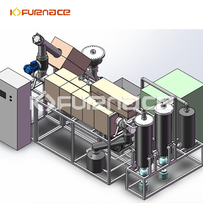 Bomass pyrolysis unit