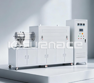 Three-zone Large Diameter Tube Furnace used for battery materials