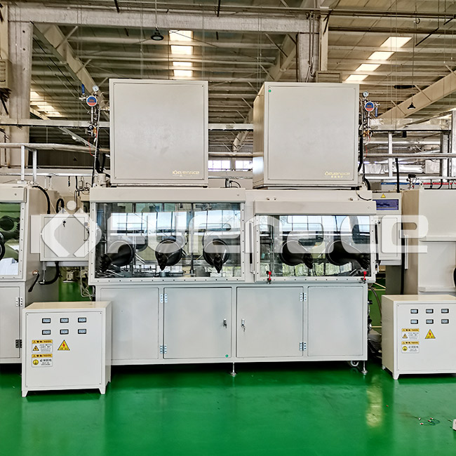 Bell Atmosphere Furnace with Glove Box(DJZ melting unit)