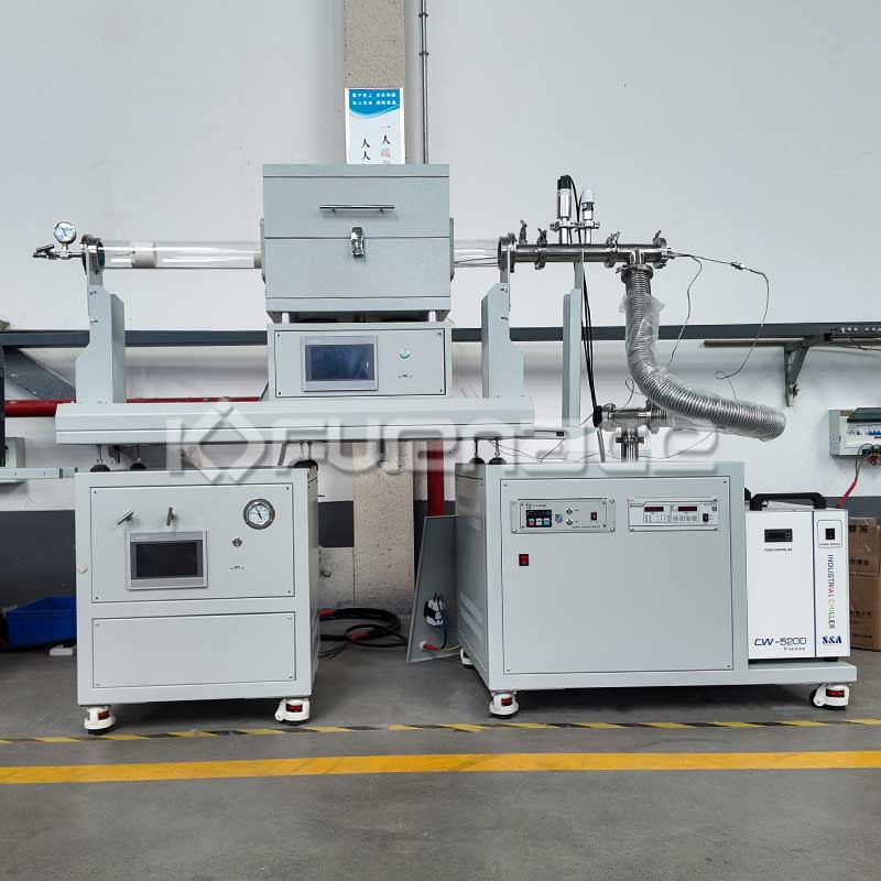 Horizontal tube brazing furnace