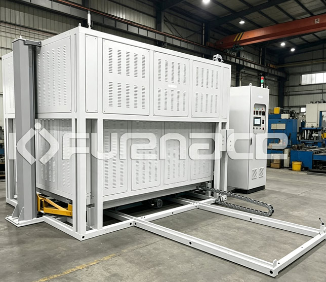 Lifting-type ceramic sintering furnace